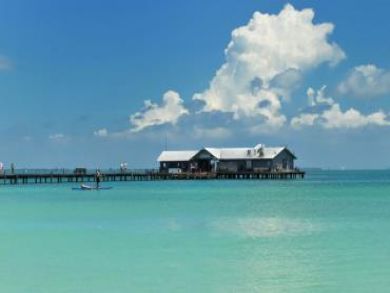 Historic Anna Maria city pier nearby